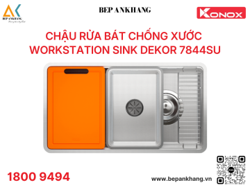 Chậu rửa bát 1 hố chống xước Dekor 7844SU